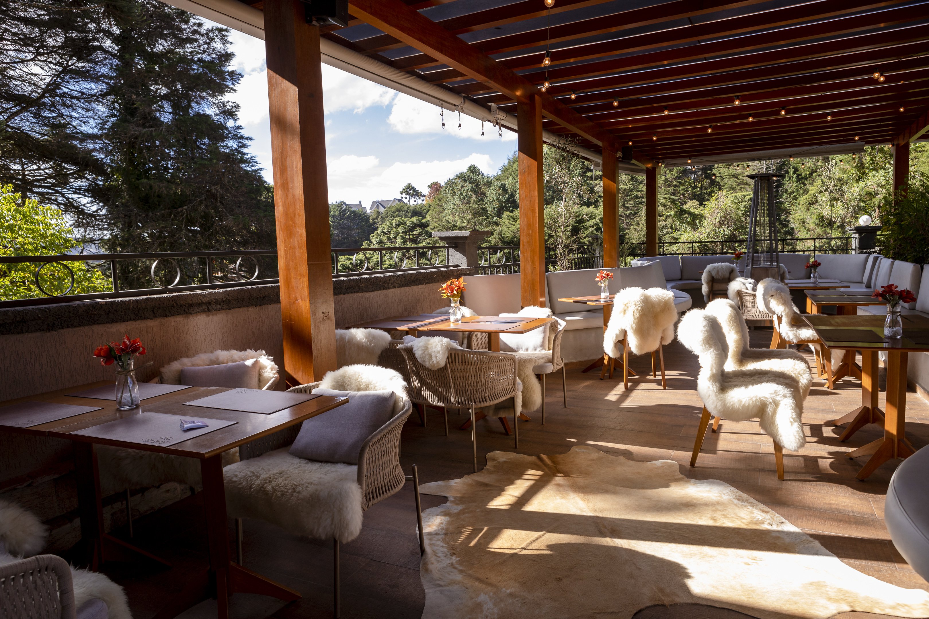 Terraço do Le Sommelier Bistrô